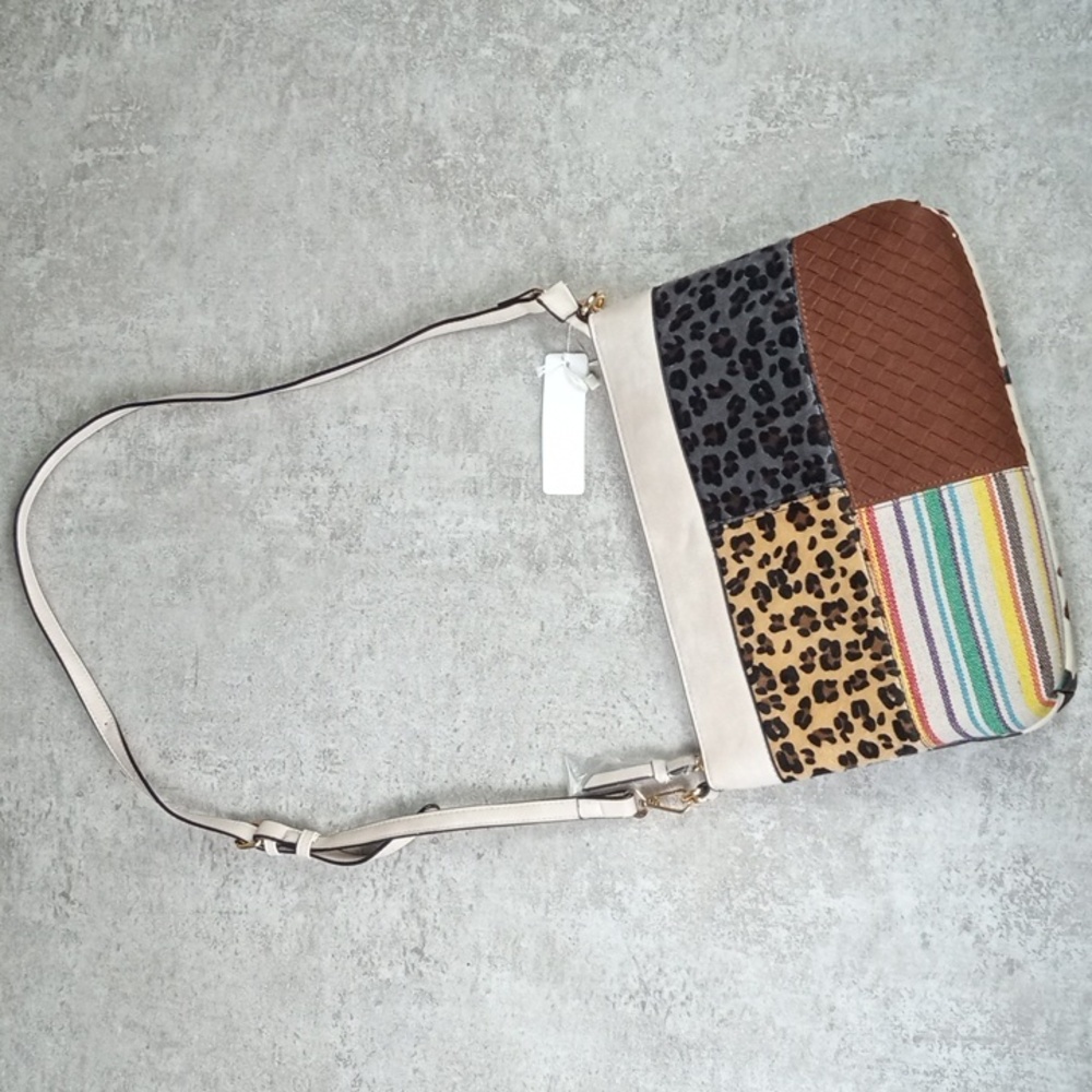 👜 🍒 Le Miel Patchwork Crossbody Bag